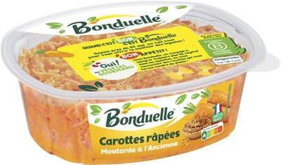 Carottes rapees moutarde 300g