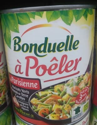 Bonduelle à Poêler