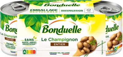 Champignon entier ss sulfite 1/4x3