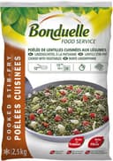 Poêlée lentille cuisinée légumes