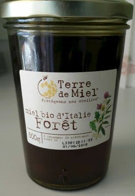Miel Bio d'Italie (Forêt)