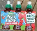 Boisson fruit shoot au jus de fruits rouges