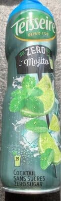 Sirop saveur mojito sans sucre