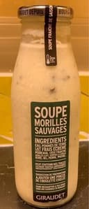 Soupe Morilles sauvages