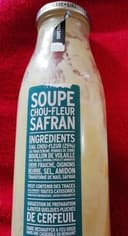 Soupe chou fleur safran