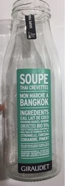 Soupe Thai aux crevettes