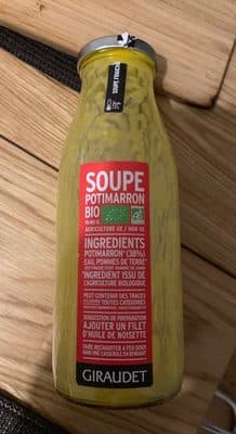 Soupe potimarron