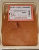 Pâte d'écorces d'orange