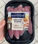 Aiguillettes de canard
