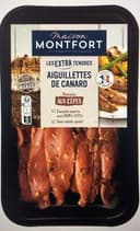Aiguillettes de canard marinées aux cèpes