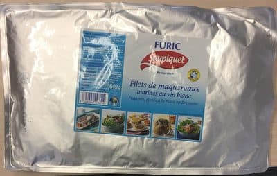 Filets de maquereaux marinés au vin blance