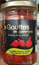 Gouttes de poivrons