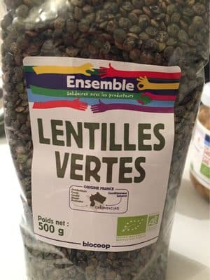 Lentilles vertes