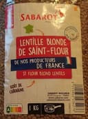 Lentille blonde de saint-flour