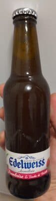 Biere blanche framboise et touche de violette