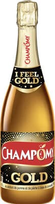 Gold jus pétillant de pomme et de pêche à base de concentré