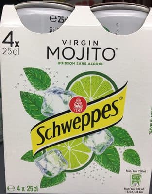 Mojito 4 canettes slim de