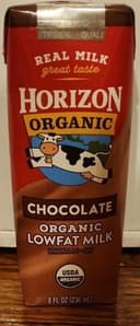 Chocolate Organic Lowfat Milk