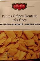 Petites crêpes dentelle très fines