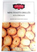 Mini-toasts grillés aux céréales
