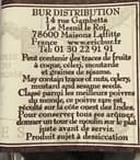 Poivre noir Tellicherry en grains ERIC BUR