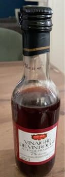 Vinaigre de vin rouge au jus de framboise