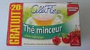 Thé minceur arôme fruits rouges