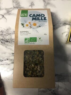 Camomille fleur à infuser special sommeil