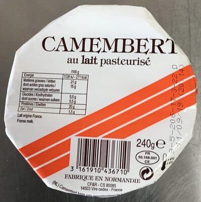 Camembert Barre Orange