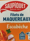 Filets de maquereaux sauce escabèche