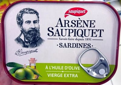 Arsène Saupiquet Sardines