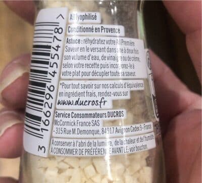 Ail première saveur