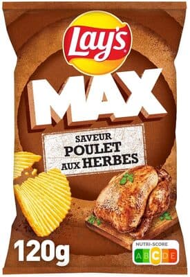 Lay's Max saveur poulet aux herbes