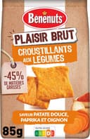 Croustillants aux légumes saveur patate douce, paprika et oignon