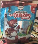 Authentique petit ourson guimauve chocolat au lait