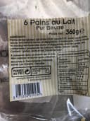 6 Pains au Lait Pur Beurre