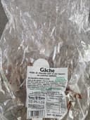 Gâche aux éclats de chocolat noir