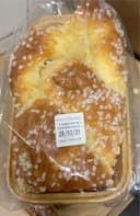 Brioche tresse sucre