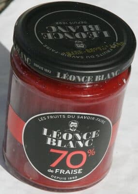 Confiture de fraises 70%