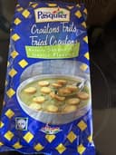 Croûtons frits ail