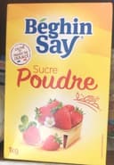 Sucre en poudre