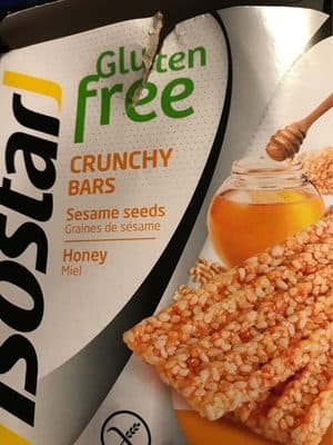 Crunchy bar sesame miel