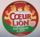 Camembert Sel Réduit de 25%