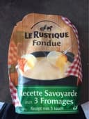 Fondue - rectte savoyarde aux 3 fromages