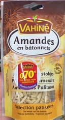 Amandes en bâtonnets