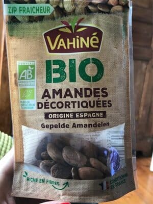 Amandes décortiquées