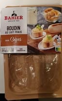 Boudin blanc aux Cèpes