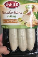 Boudin blanc nature au lait frais