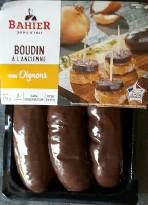 Boudin à l'ancienne aux oignons