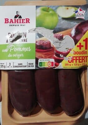Boudin noir à l'ancienne aux pommes